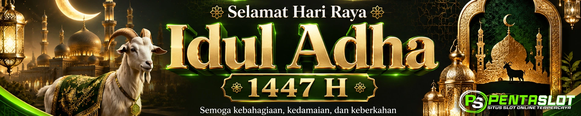 SELAMAT MENUNAIKAN IDUL ADHA BERSAMA  PENTASLOT